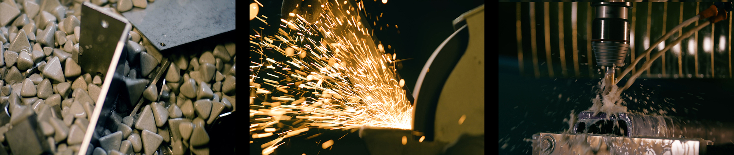 Deburring, sawing and chipping original equipment