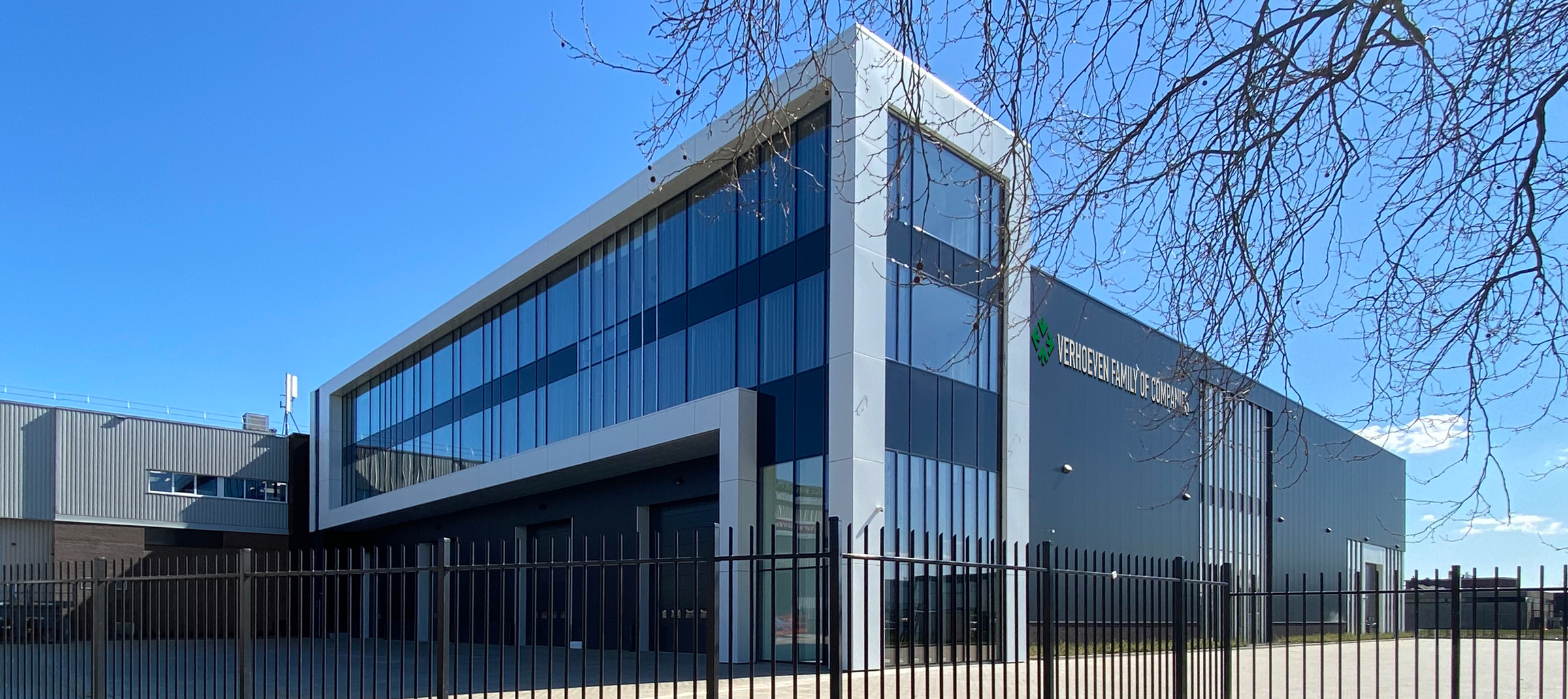 New build office building of Verhoeven Family of Companies